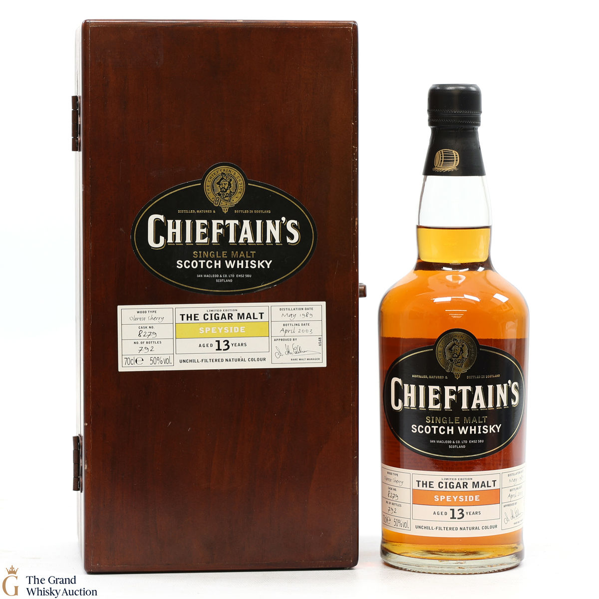 Speyside - 13 Year Old - Cigar Malt - Chieftain's 