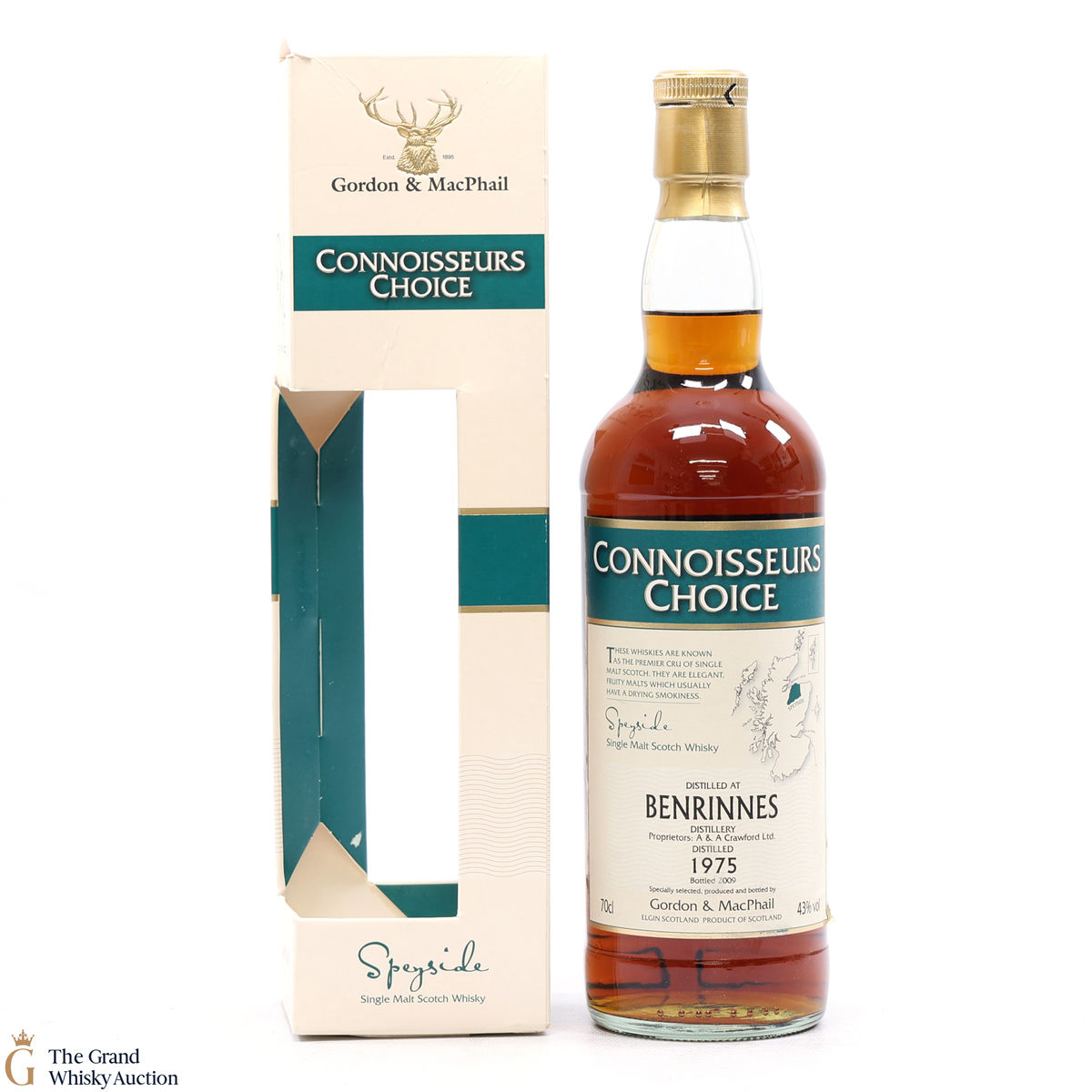 Benrinnes - 1975 - 2009 Gordon & MacPhail - Connoisseurs Choice