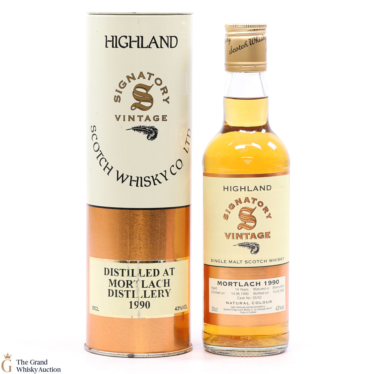 Mortlach - 14 Years Old - 1990 Signatory (35cl)