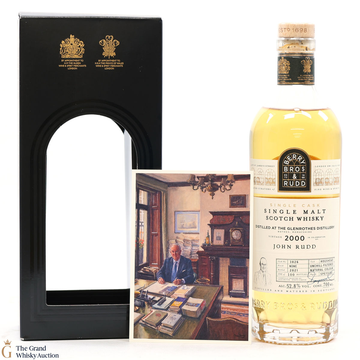 Glenrothes - Vintage 2000  - cask #3826 - John Rudd - Berry Bros and Rudd