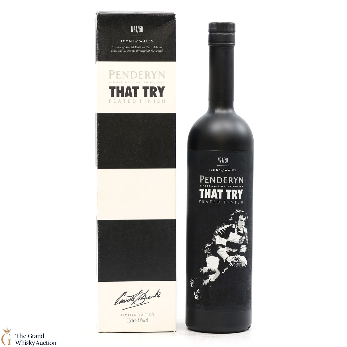 Penderyn - Icons of Wales #4 That Try - Peated Finish 