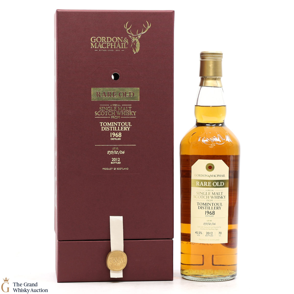 Tomintoul - 1968 43 Year Old - Rare Old Gordon & Macphail