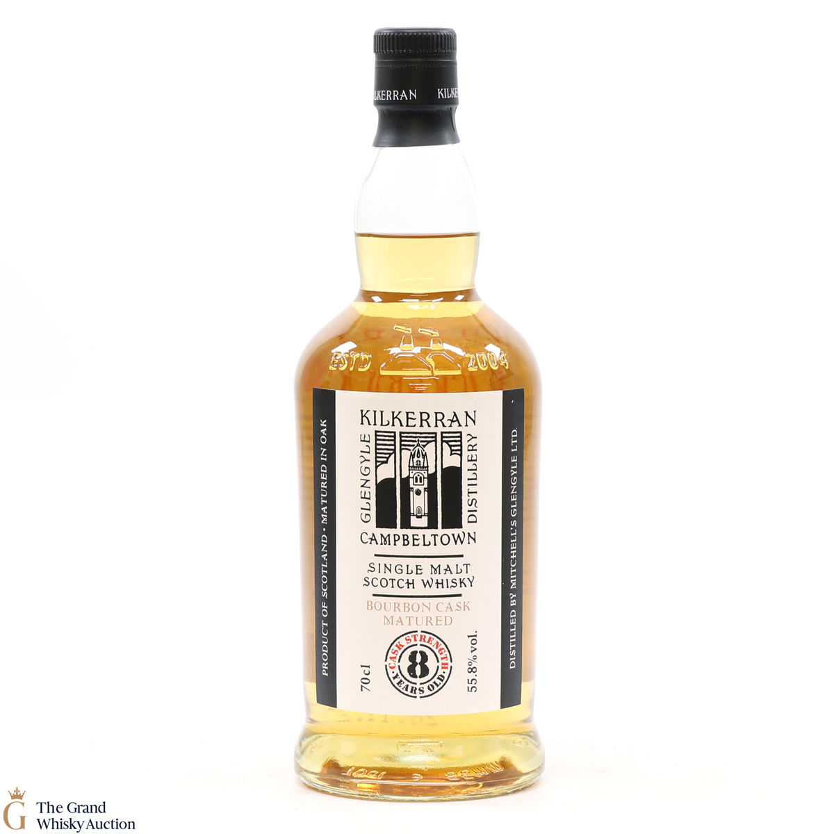 Kilkerran - 8 Year Old - Bourbon Oak 2022 - Cask Strength 55.8%