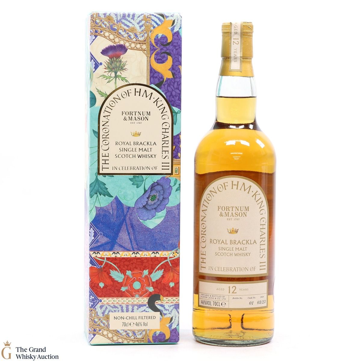 Royal Brackla - 12 Year Old - Coronation of HM King Charles III - Fortnum & Mason Exclusive