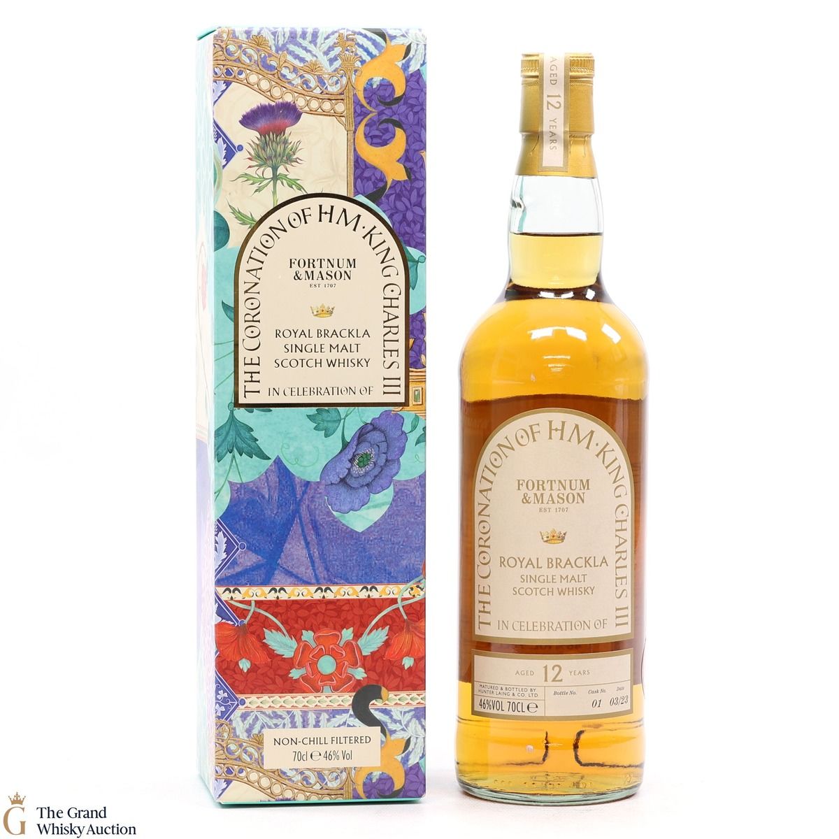 Royal Brackla - 12 Year Old - Coronation of HM King Charles III - Fortnum & Mason Exclusive