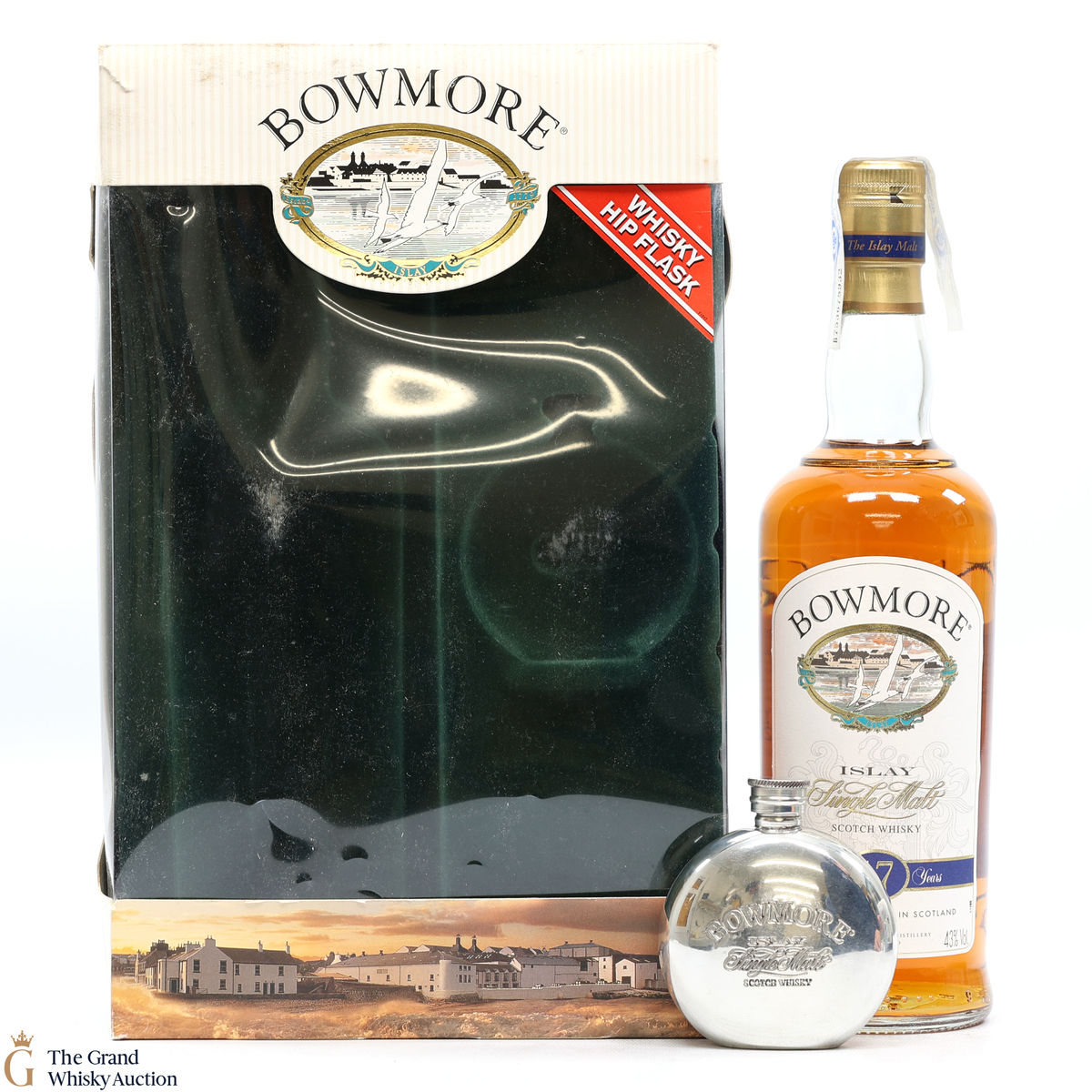 Bowmore - 17 Year Old Screen Print - Gift Set