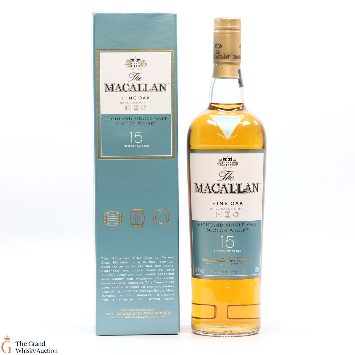 Macallan - 15 Year Old - Triple Cask (Fine Oak) 75cl
