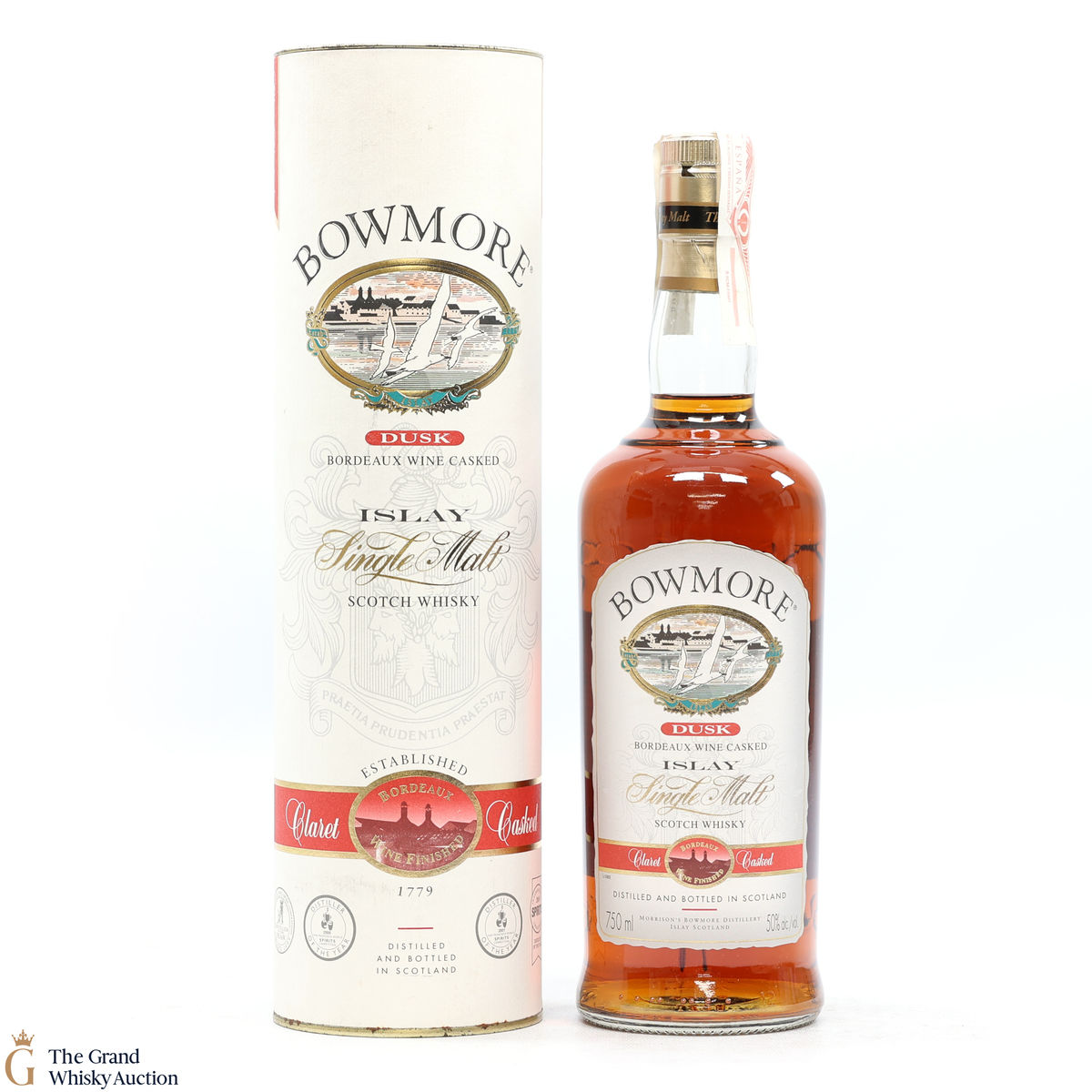 Bowmore - Dusk Bordeaux Wine Casked Screen Print 1990s (75cl)