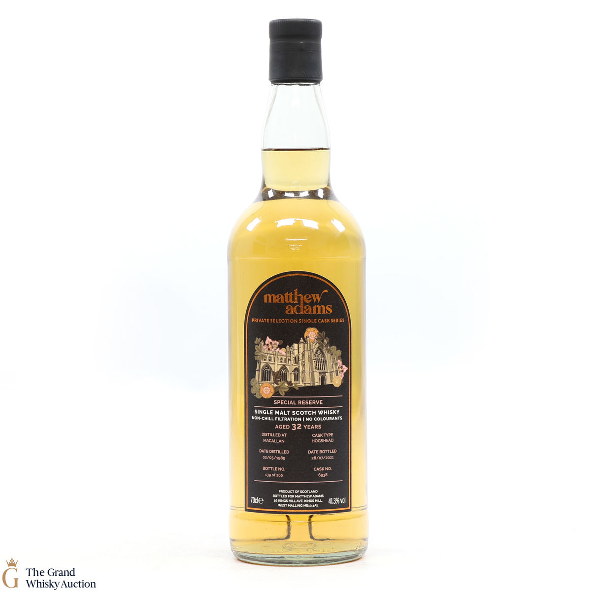 Macallan - 32 Year Old 1989 - Matthew Adams Single Cask #6938