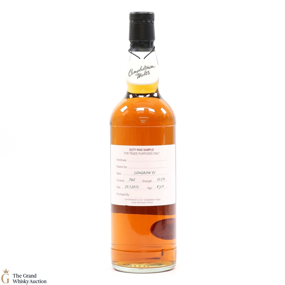 Longrow - 8 Year Old Fresh Sherry 2015 Duty Paid Sample 