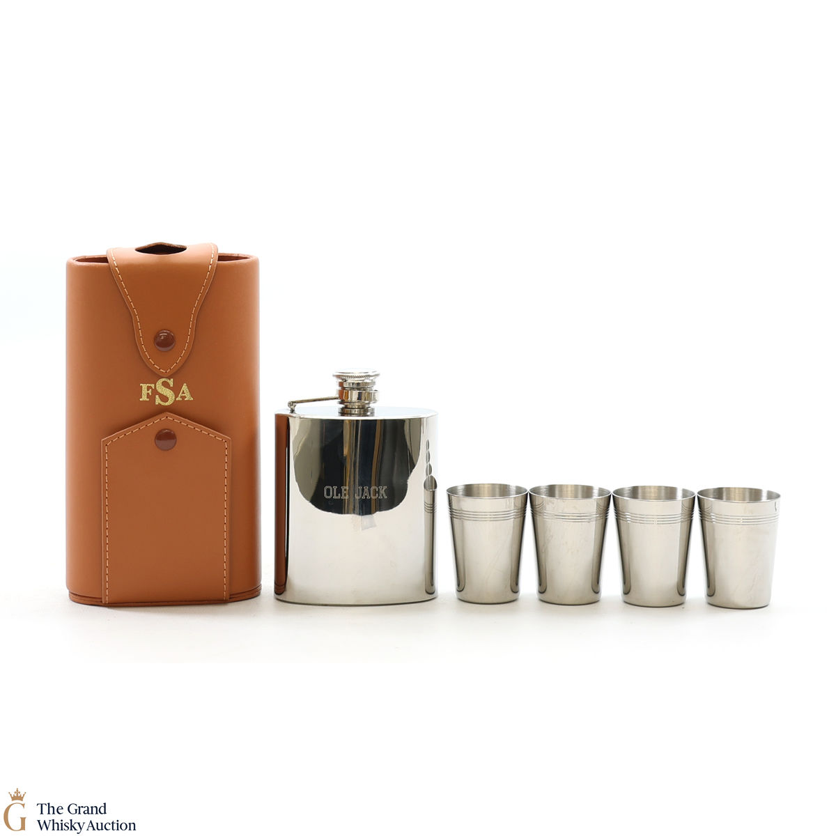 Jack Daniel's - Frank Sinatra Flask & Glasses