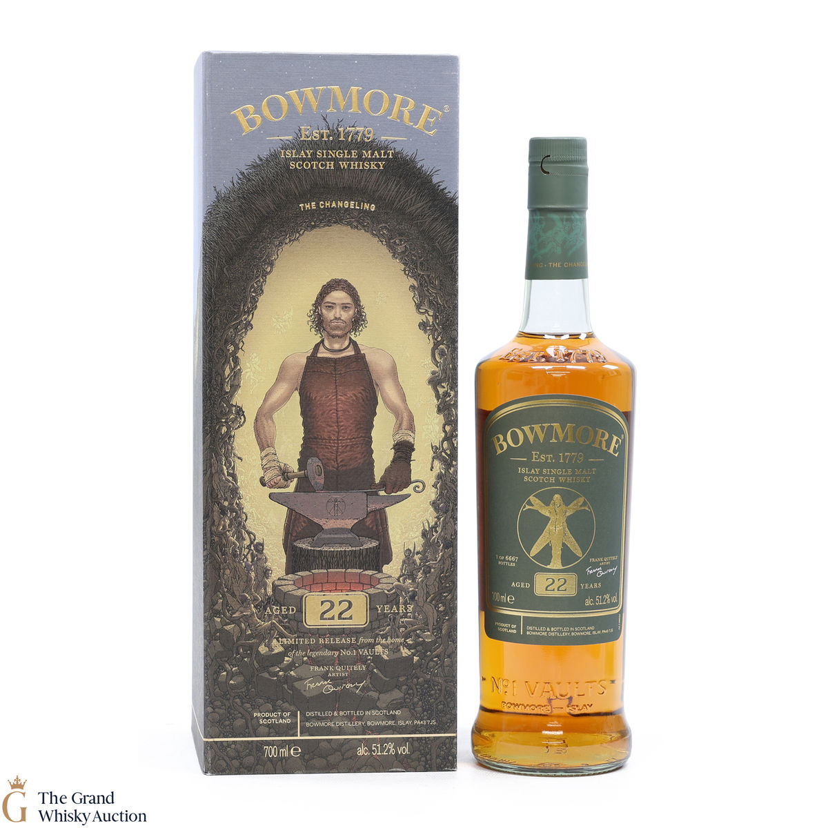 Bowmore - 22 Year Old - Frank Quitely - The Changeling