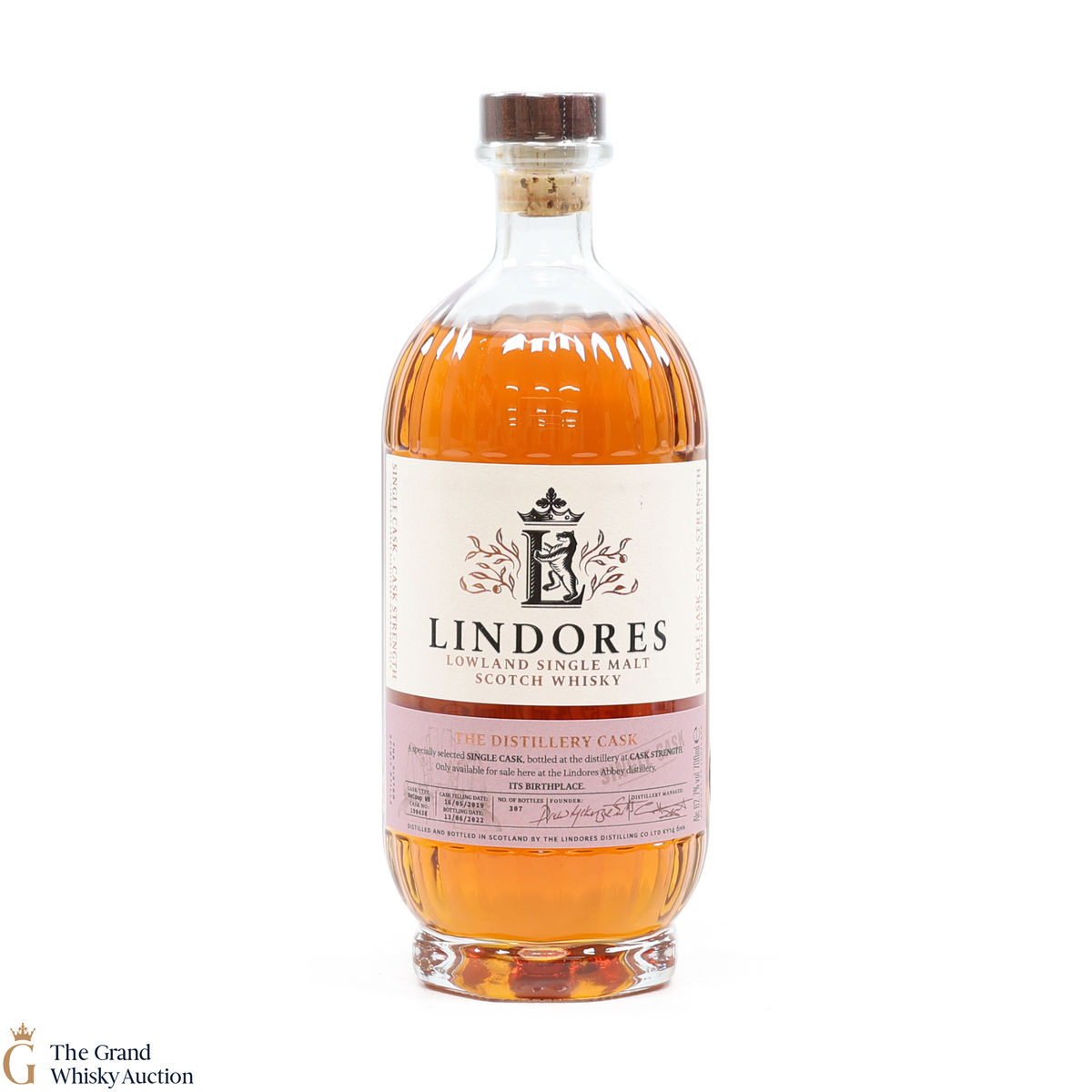 Lindores Abbey - 3 Year Old - Single Cask #190438 - The Distillery Cask