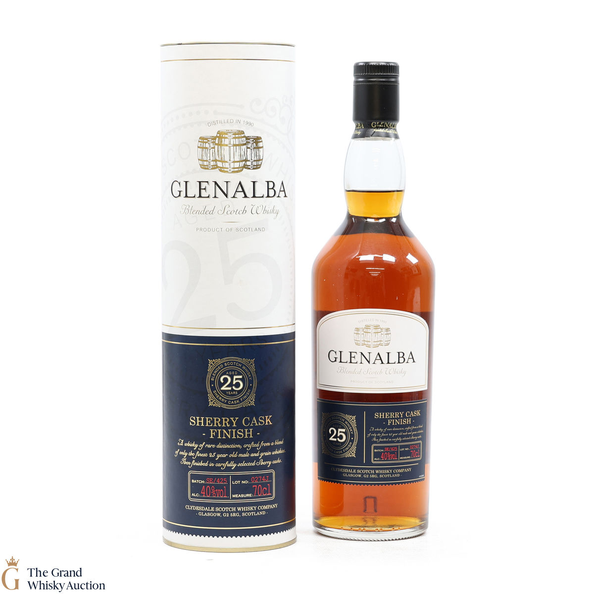 Glenalba - 25 Year Old Sherry Cask Finish