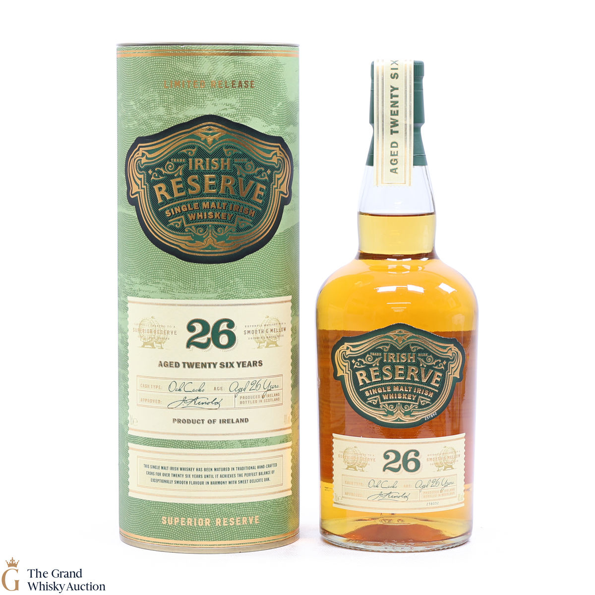 Irish Reserve - 26 Year Old Single Malt Irish Whiskey Limited Release