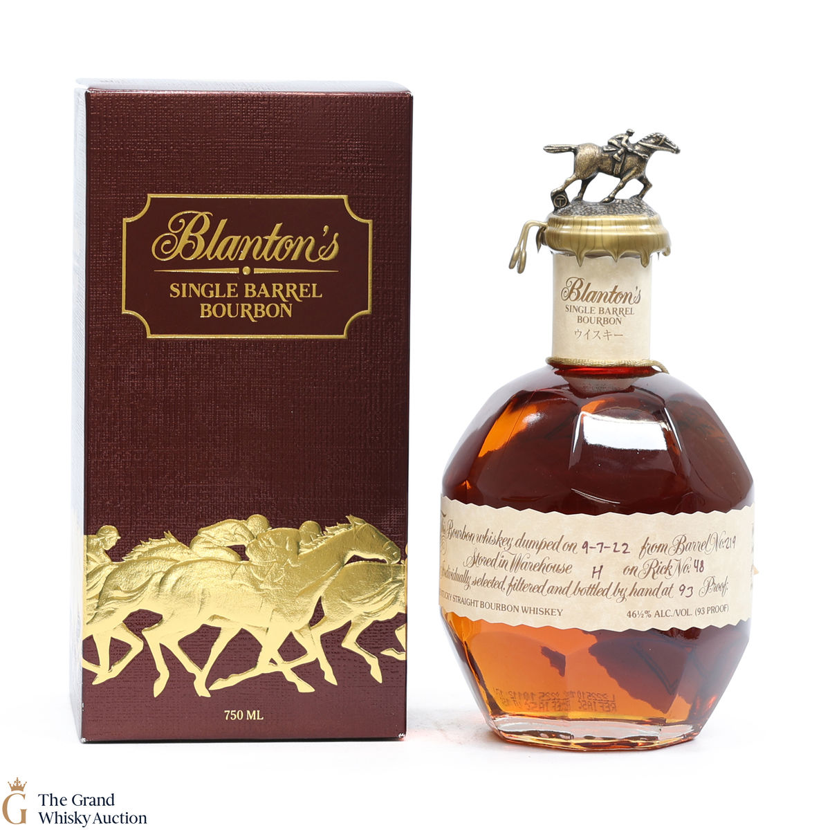 Blanton's - Single Barrel - Dumped 2022 / Japanese Import 75cl