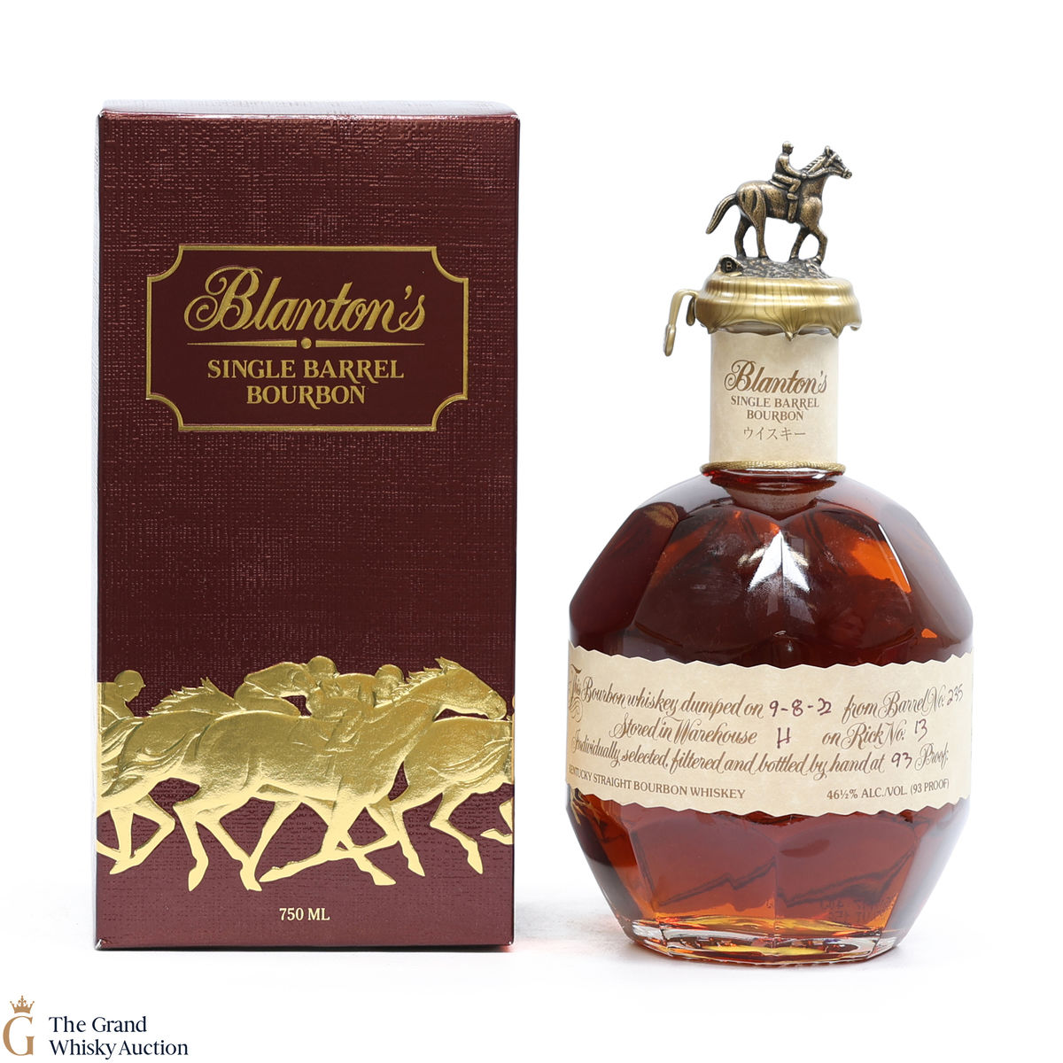 Blanton's - Single Barrel - Dumped 2022 / Japanese Import 75cl