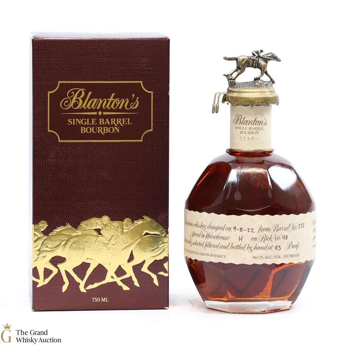 Blanton's - Single Barrel - Dumped 2022 / Japanese Import 75cl