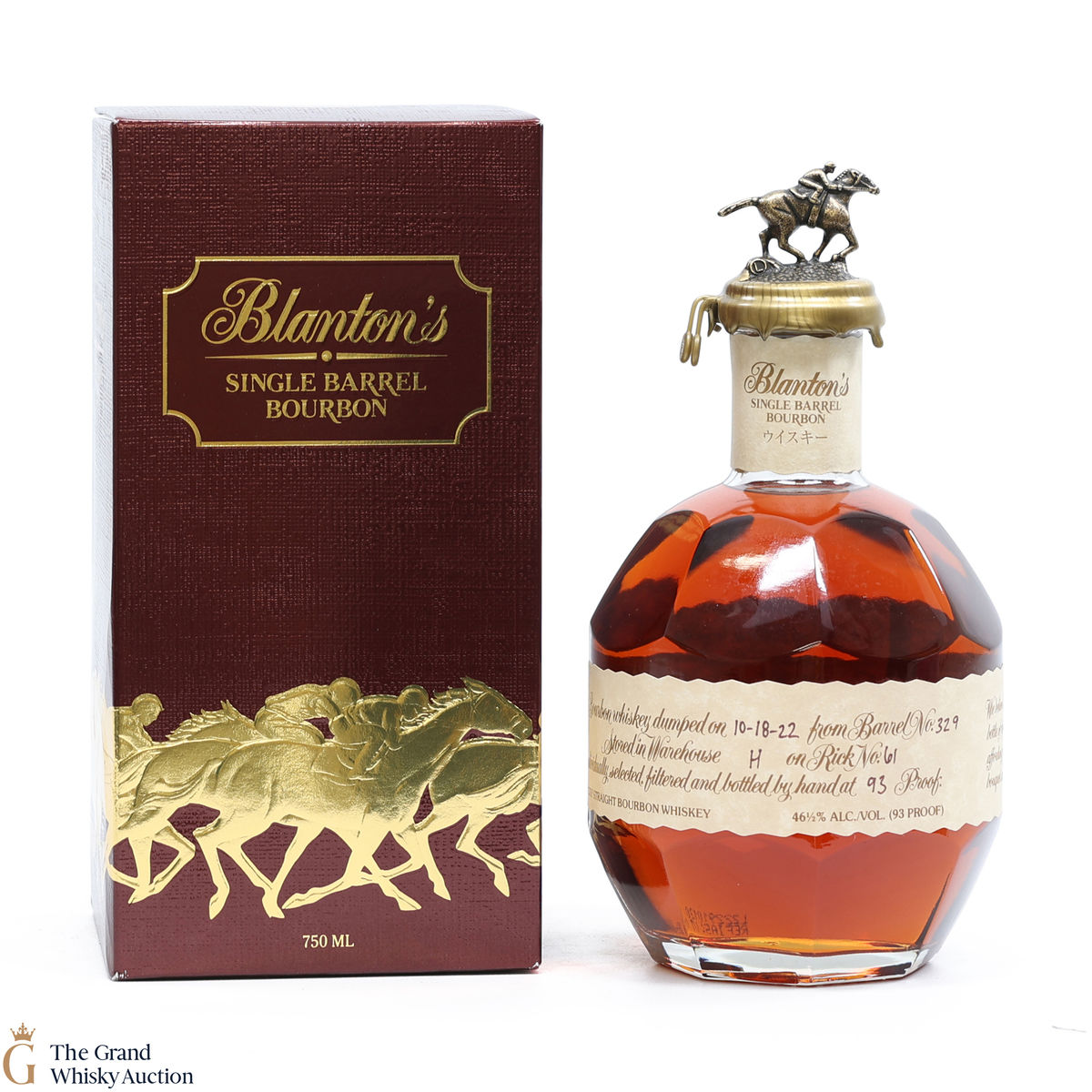 Blanton's - Single Barrel - Dumped 2022 / Japanese Import 75cl