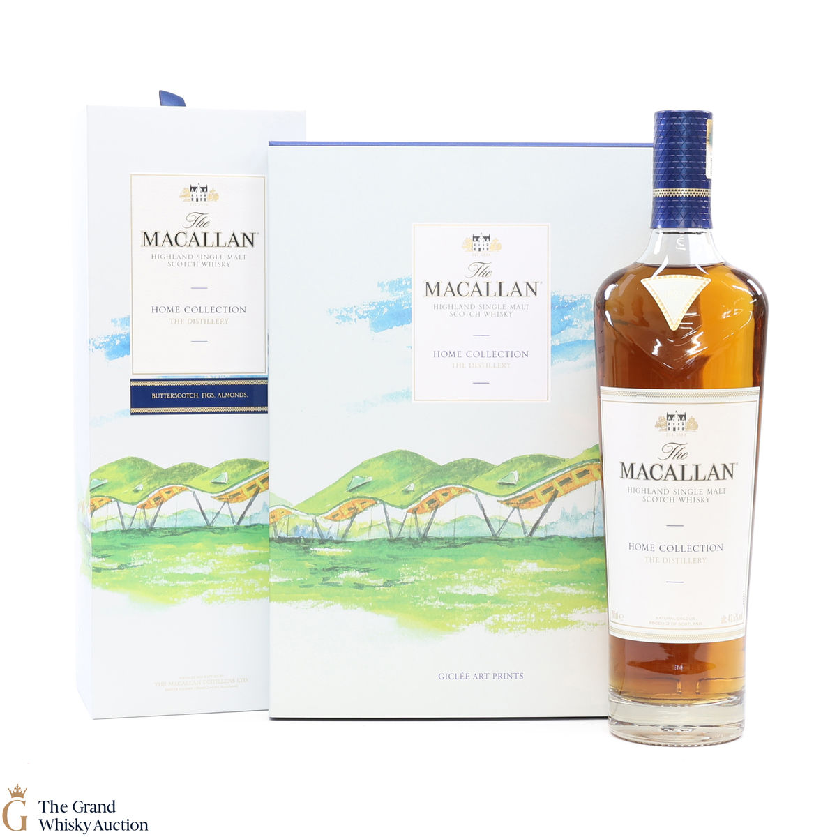 Macallan - Home Collection - The Distillery (1x70cl) & Giclee Art Prints