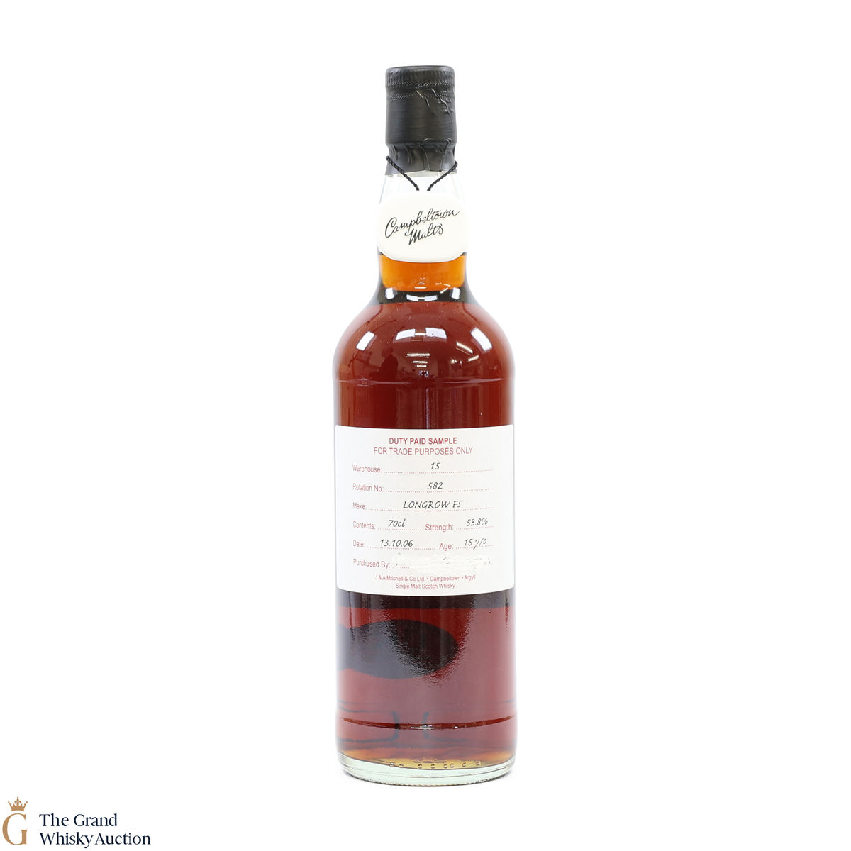 Longrow - 15 Year Old Fresh Sherry 2006 Duty Paid Sample 