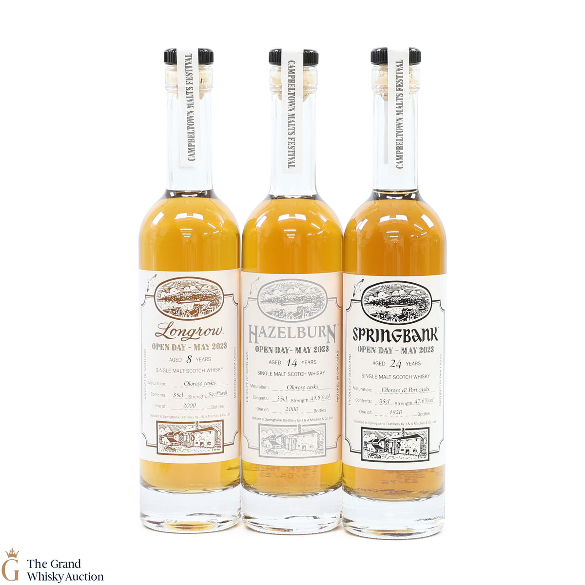 Campbeltown Malts Festival Open Day 2023 (3 x 35cl)