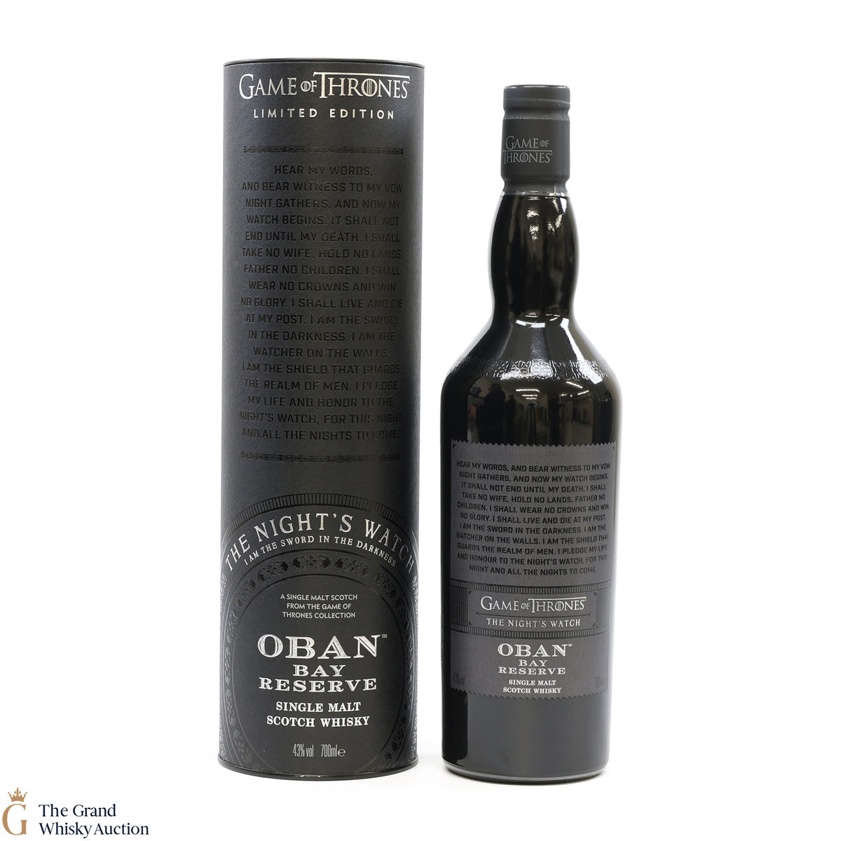 Oban - Bay Reserve - The Night's Watch - Game of Thrones