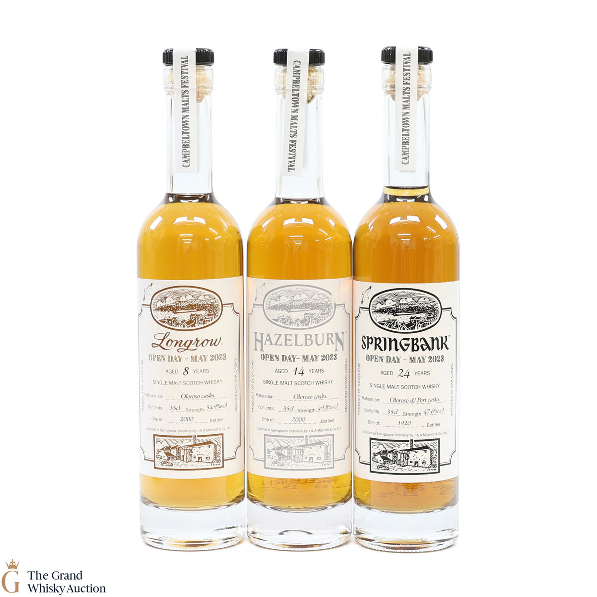 Campbeltown Malts Festival Open Day 2023 (3 x 35cl)