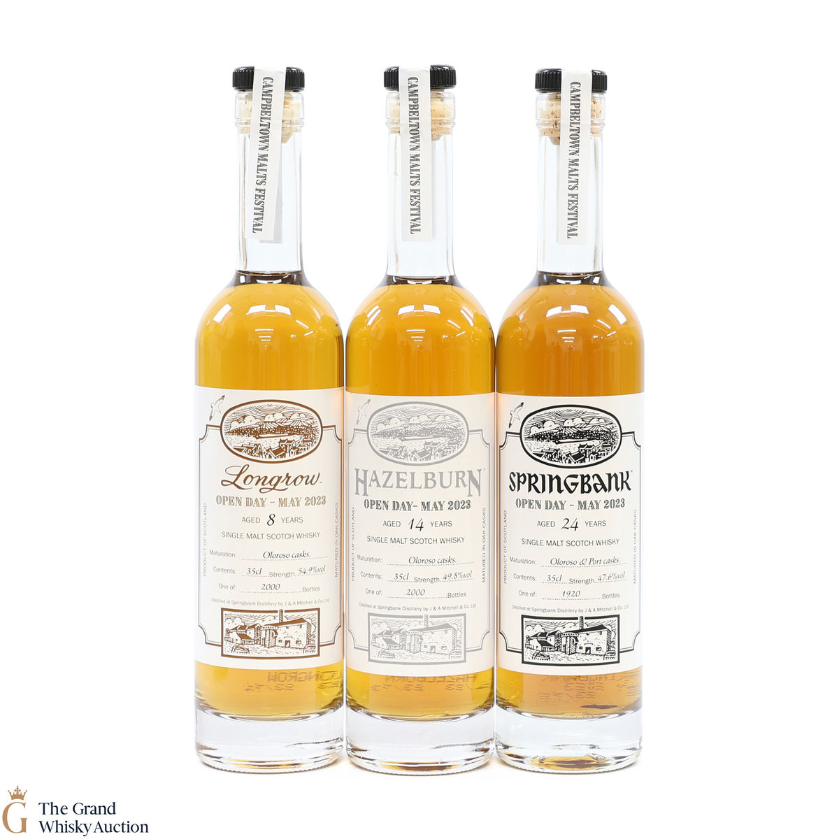 Campbeltown Malts Festival Open Day 2023 (3 x 35cl)