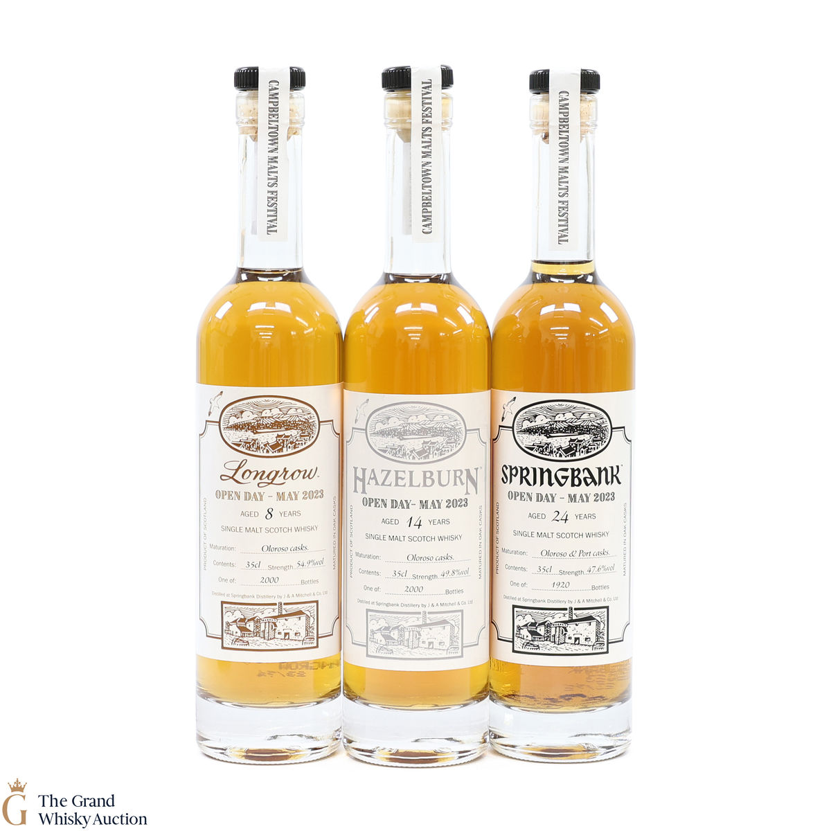 Campbeltown Malts Festival Open Day 2023 (3 x 35cl)