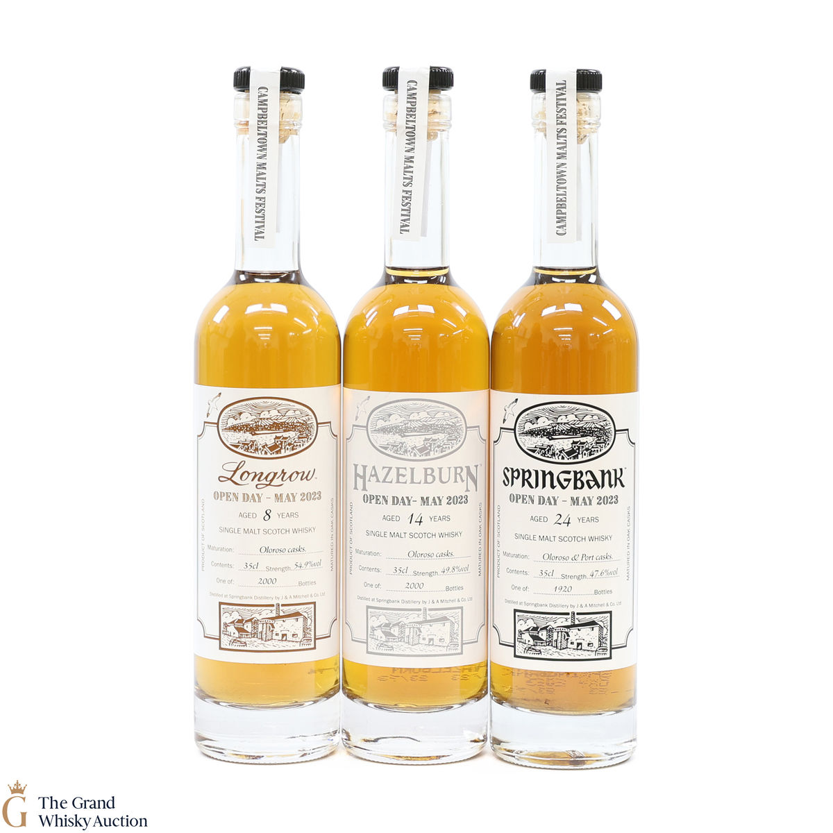 Campbeltown Malts Festival Open Day 2023 (3 x 35cl)