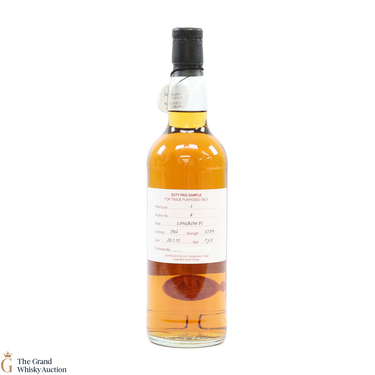 Longrow - 7 Year Old Fresh Sherry 2015 Duty Paid Sample 