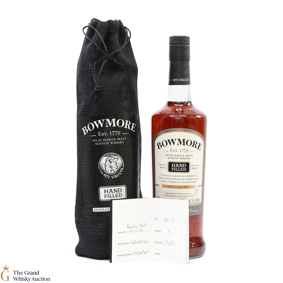 Bowmore - 14 Year Old 2007 - Ruby Port Finish #1 - Hand Fill 2022