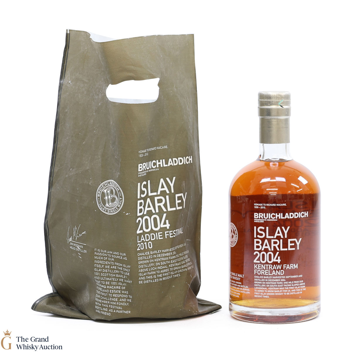 Bruichladdich - Islay Barley - 2004 Kentraw Farm (50cl)