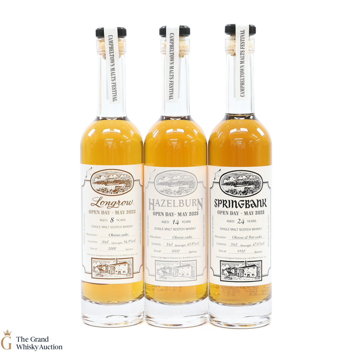 Campbeltown Malts Festival Open Day 2023 (3 x 35cl)
