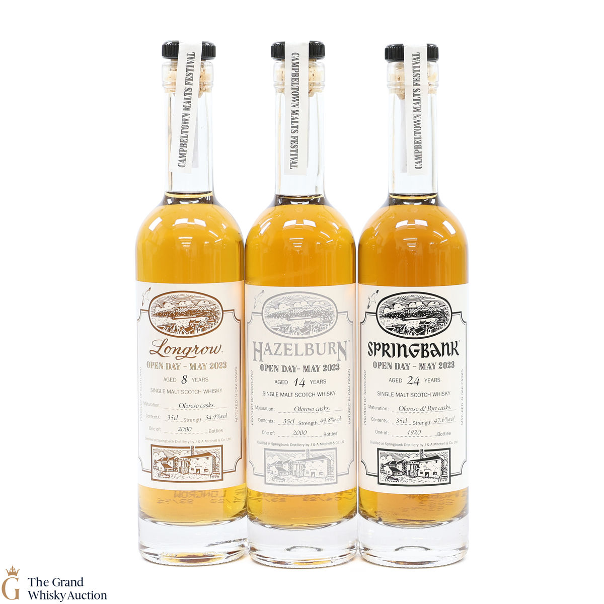Campbeltown Malts Festival Open Day 2023 (3 x 35cl)