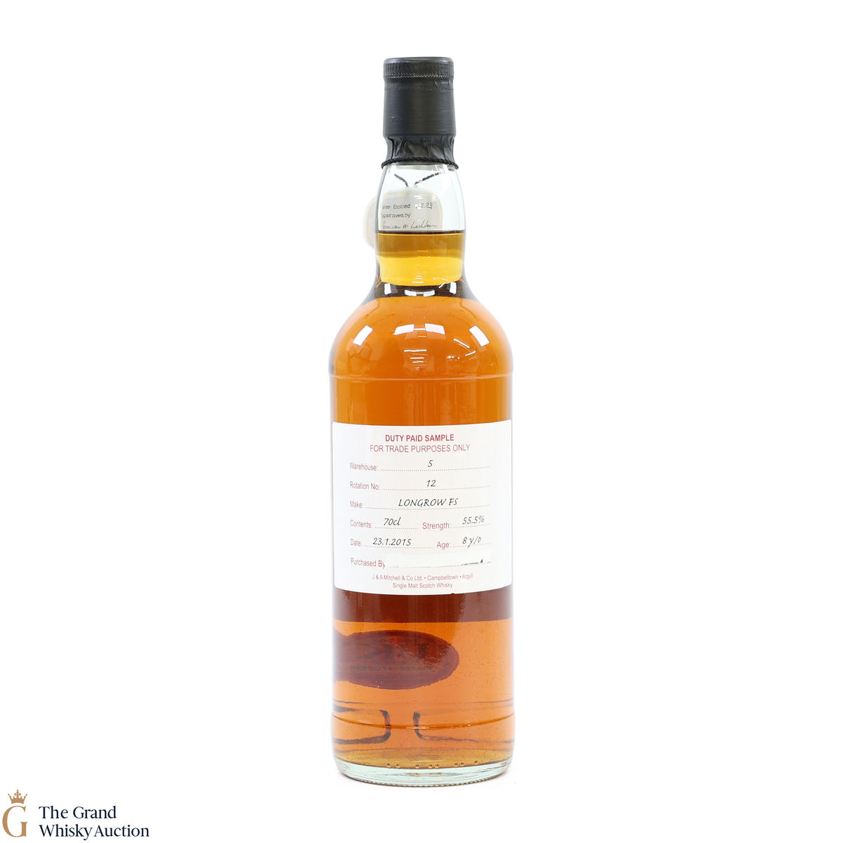 Longrow - 8 Year Old Fresh Sherry 2015 Duty Paid Sample 