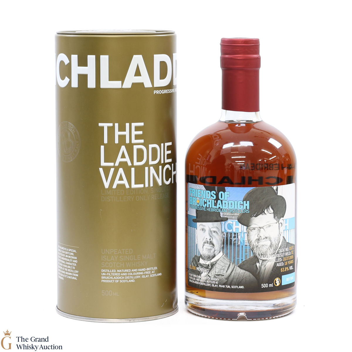 Bruichladdich - 16 Year Old - 2005 Friends Of Bruichladdich #0977 (50cl)