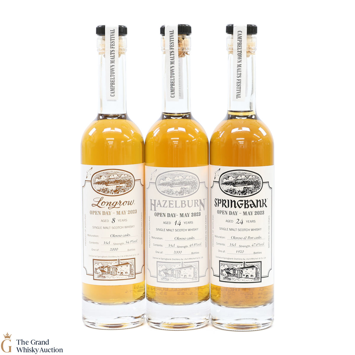 Campbeltown Malts Festival Open Day 2023 (3 x 35cl)