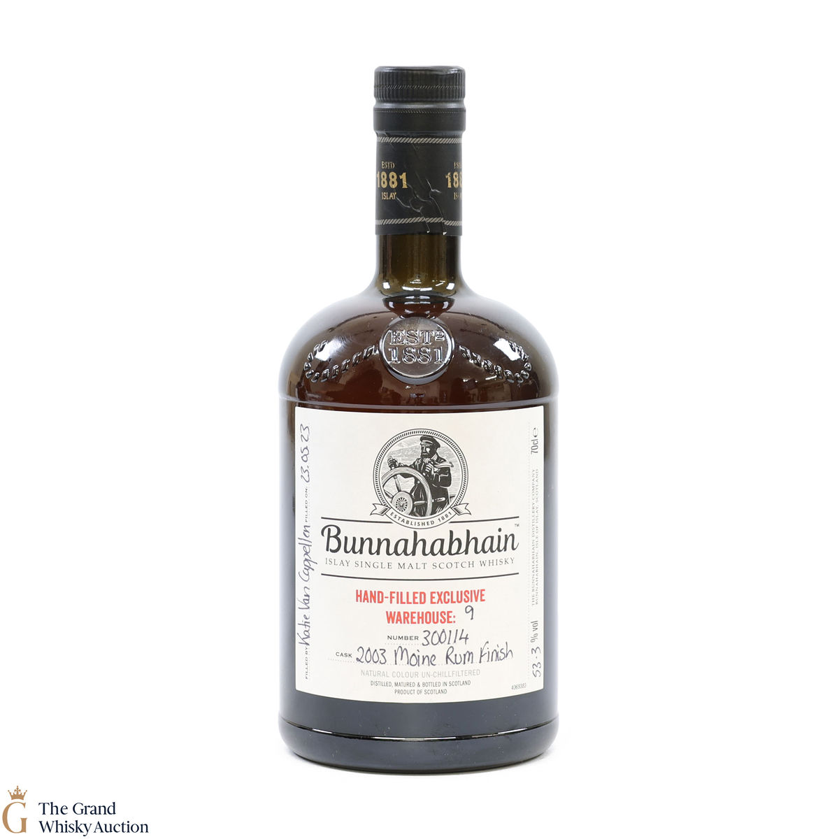 Bunnahabhain - 2003 Moine Rum Finish - Hand Fill 2023