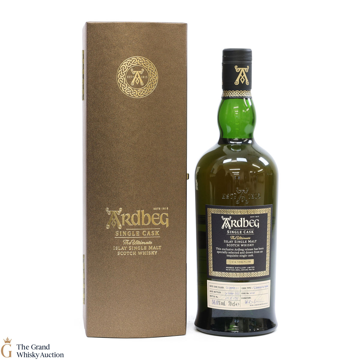Ardbeg - 10 Year Old 2012 - Charred Red Wine Cask #4046