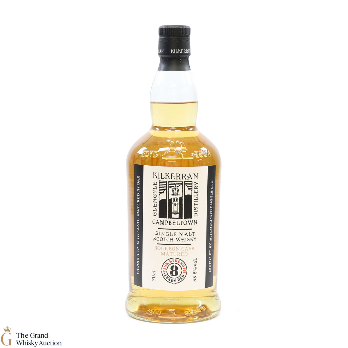 Kilkerran - 8 Year Old - Bourbon Oak 2022 - Cask Strength 55.8%