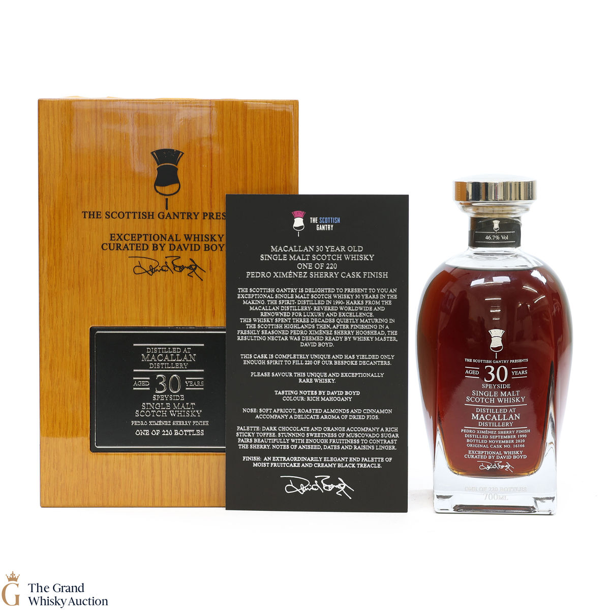 Macallan - 30 Year Old 1990 Scottish Gantry - PX Sherry Cask Finish