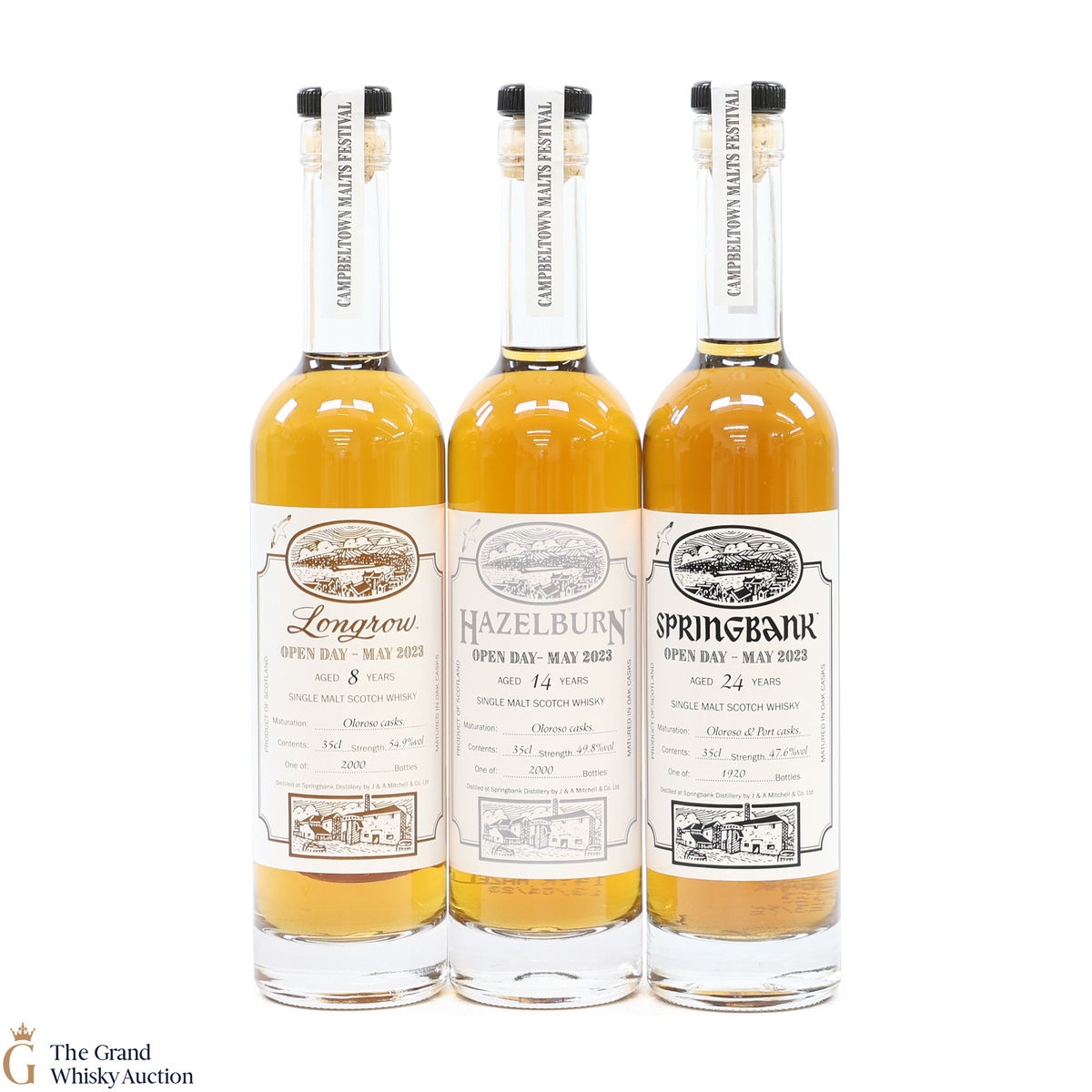 Campbeltown Malts Festival Open Day 2023 (3 x 35cl)