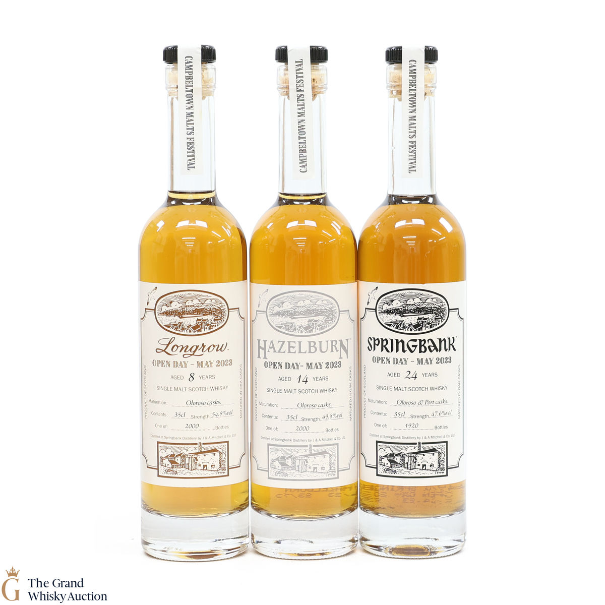 Campbeltown Malts Festival Open Day 2023 (3 x 35cl)