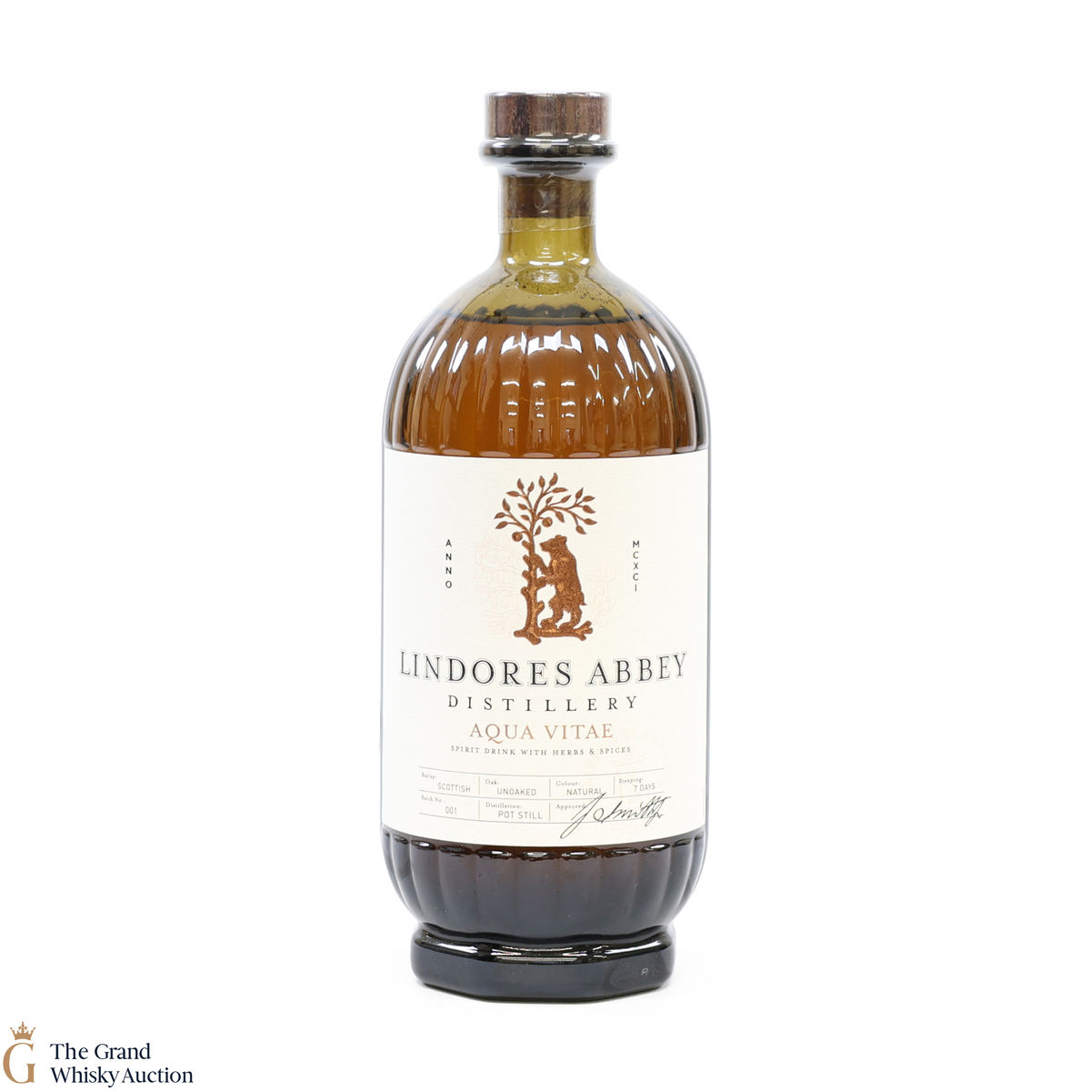 Lindores Abbey - Aqua Vitae Spirit Drink Batch #001
