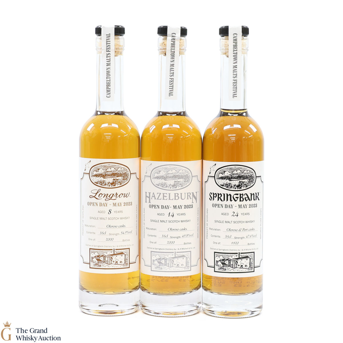Campbeltown Malts Festival Open Day 2023 (3 x 35cl)