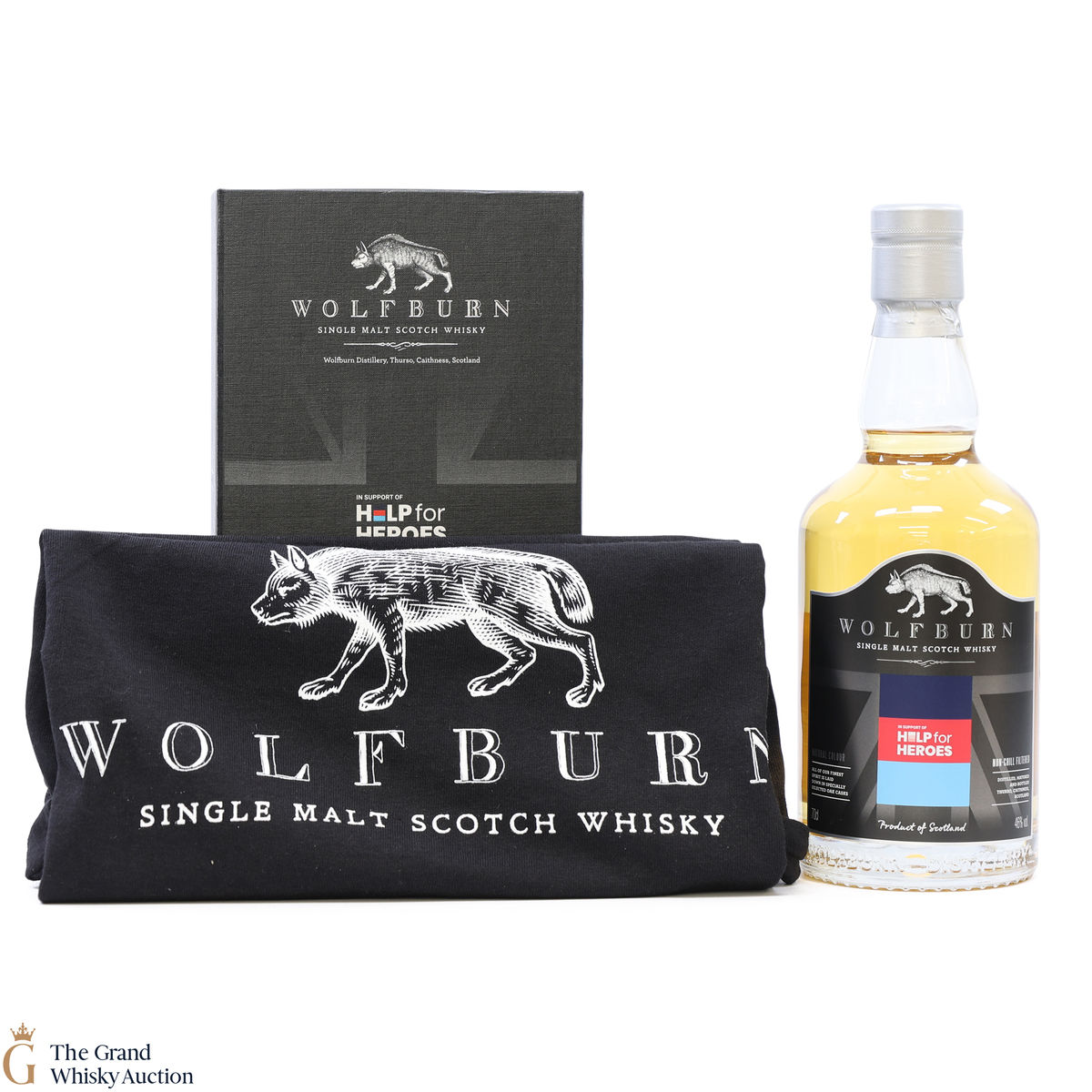Wolfburn - Help for Heroes 2019 + Wolfburn T-shirt