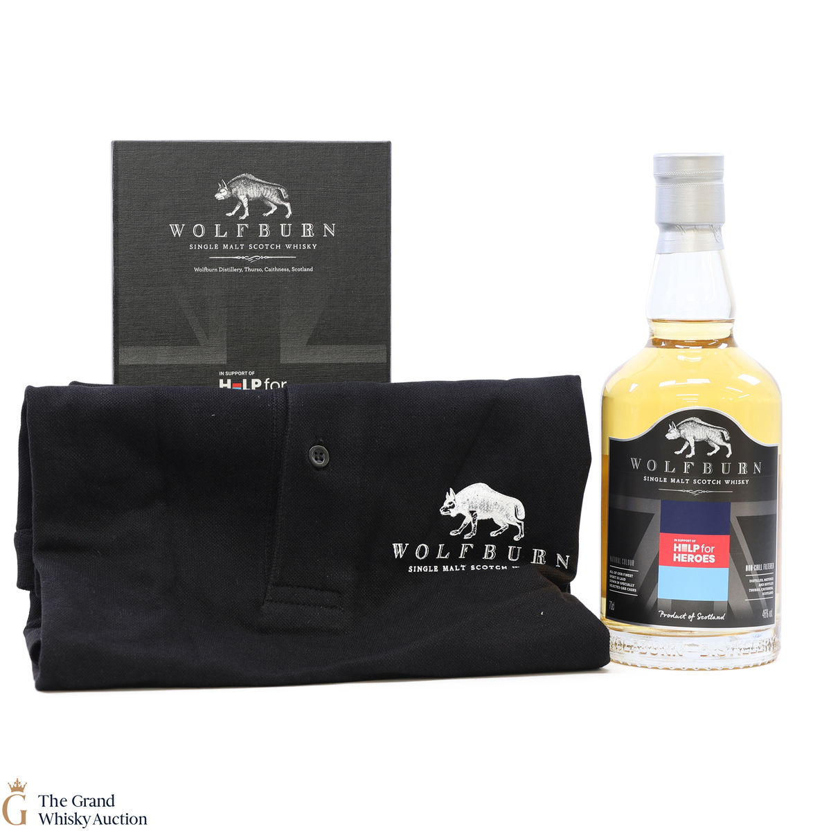 Wolfburn - Help for Heroes 2019 + Wolfburn Polo Shirt
