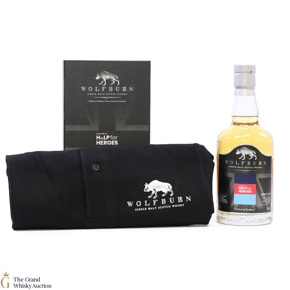 Wolfburn - Help for Heroes 2019 + Wolfburn Polo Shirt